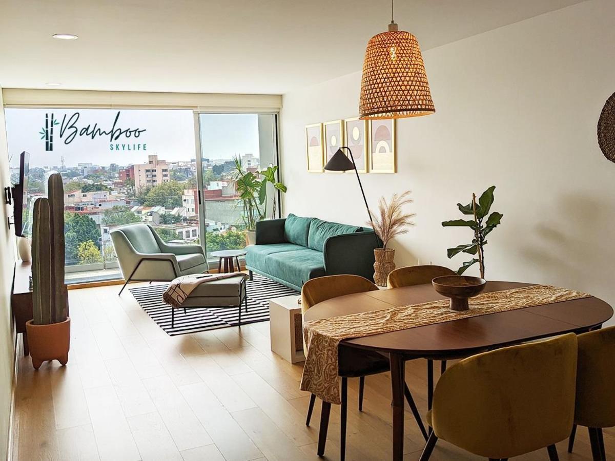 Amazing City Views Condesa Roma By Bamboo Skylife Kota Meksiko Bagian luar foto