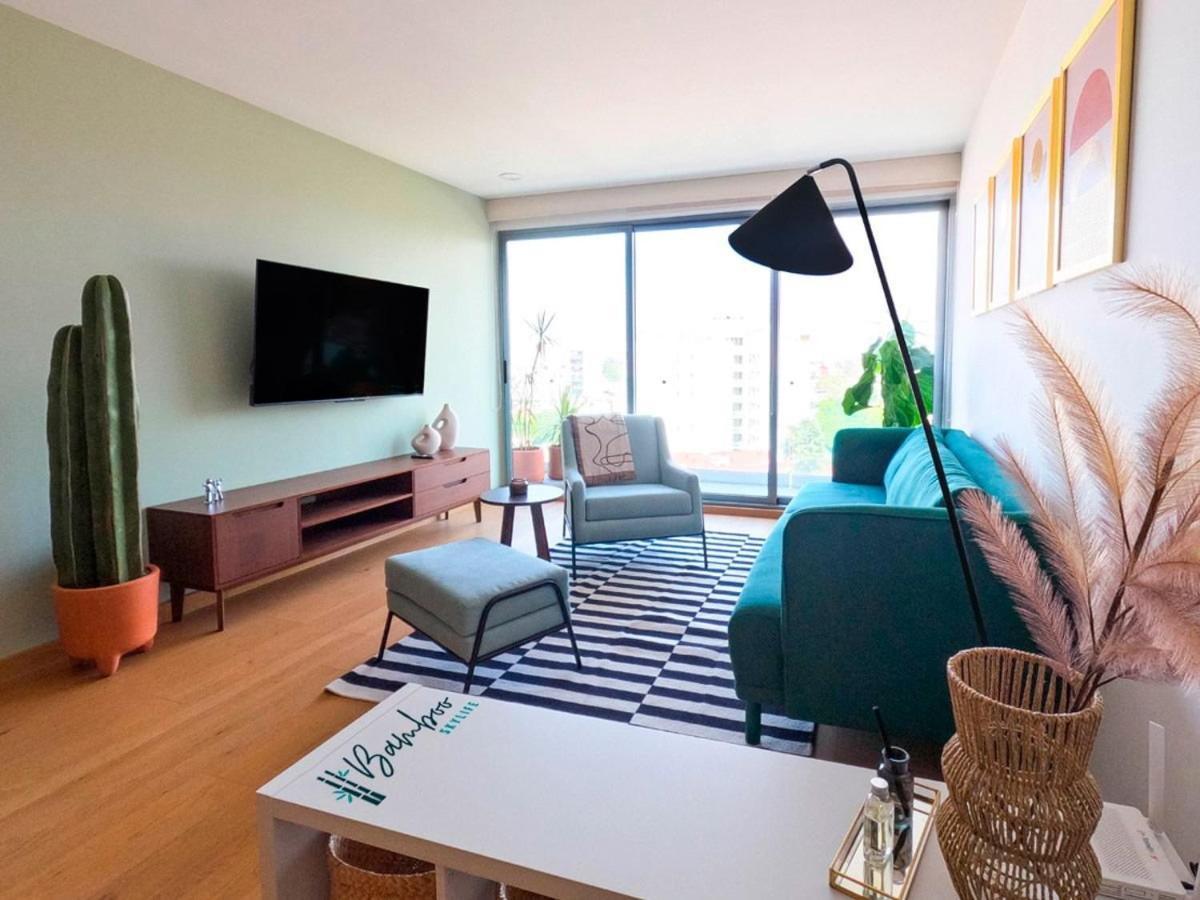 Amazing City Views Condesa Roma By Bamboo Skylife Kota Meksiko Bagian luar foto