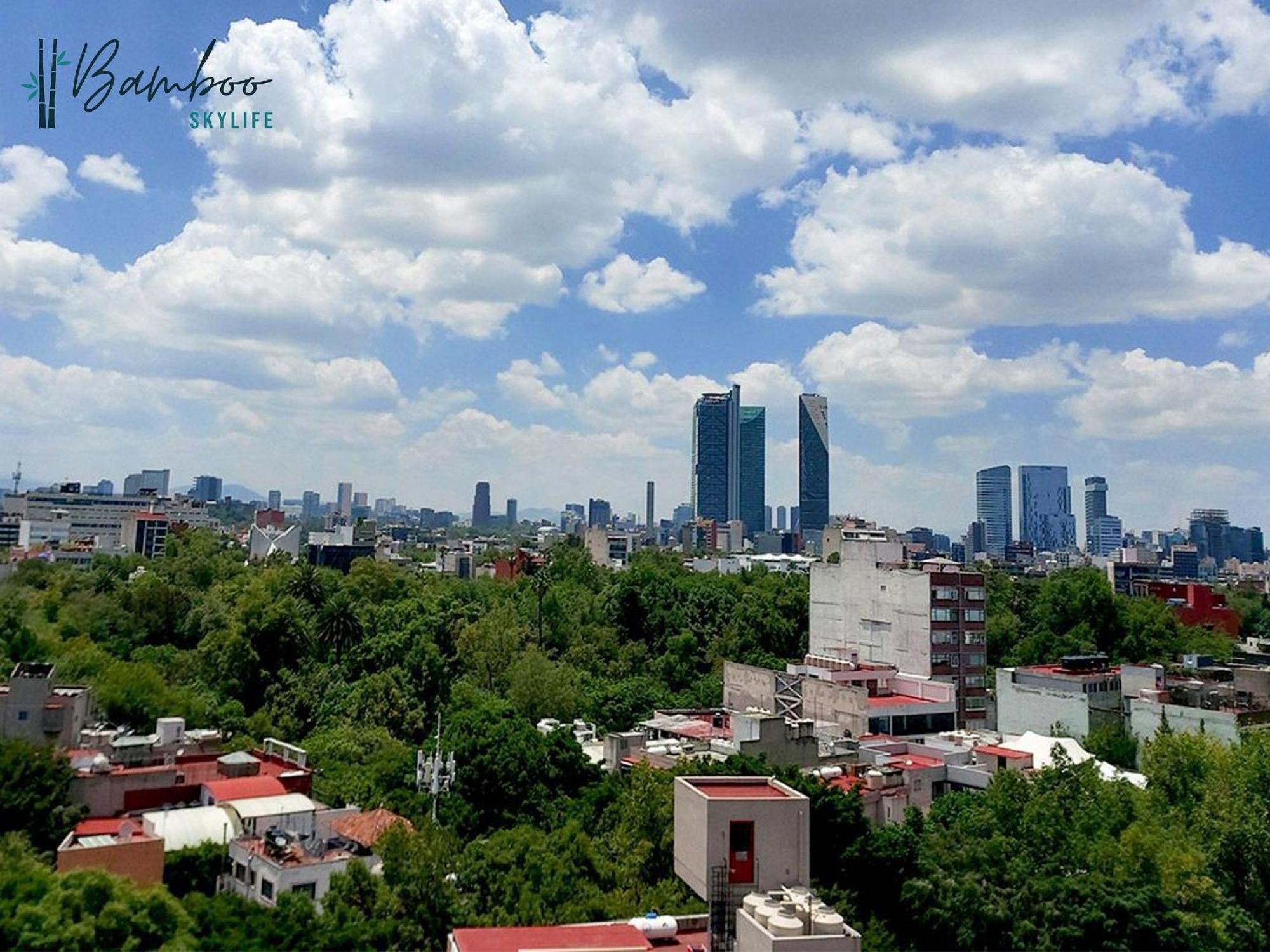 Amazing City Views Condesa Roma By Bamboo Skylife Kota Meksiko Bagian luar foto