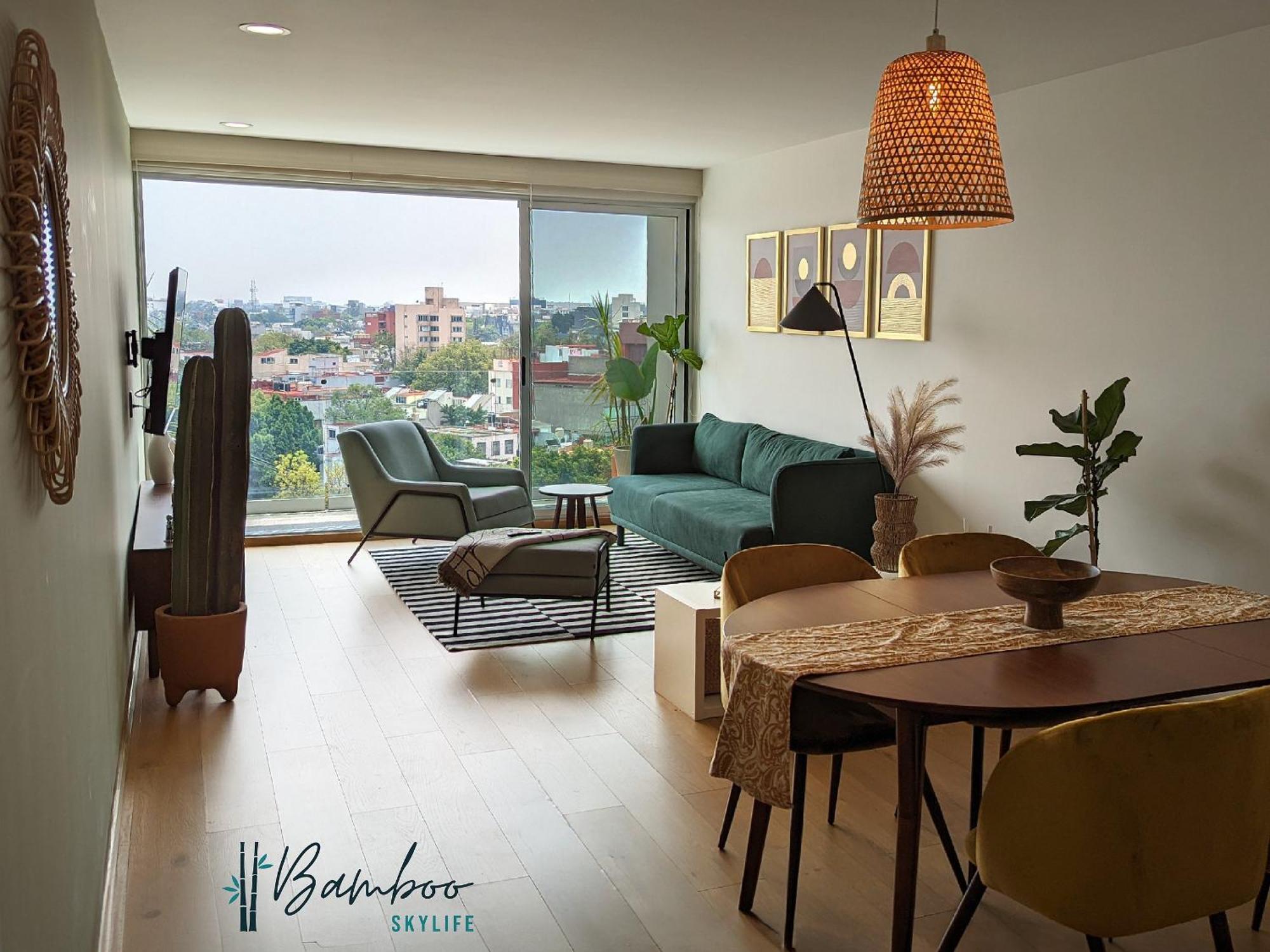 Amazing City Views Condesa Roma By Bamboo Skylife Kota Meksiko Bagian luar foto